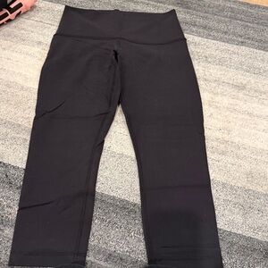 Black Lulu Lemon Kapris